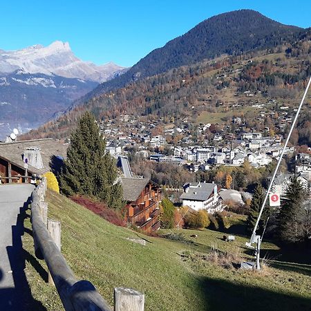Appartement Meuble Avec Vue Sur Les Montagnes Et Piscine L'Ete Saint-Gervais-les-Bains Zewnętrze zdjęcie