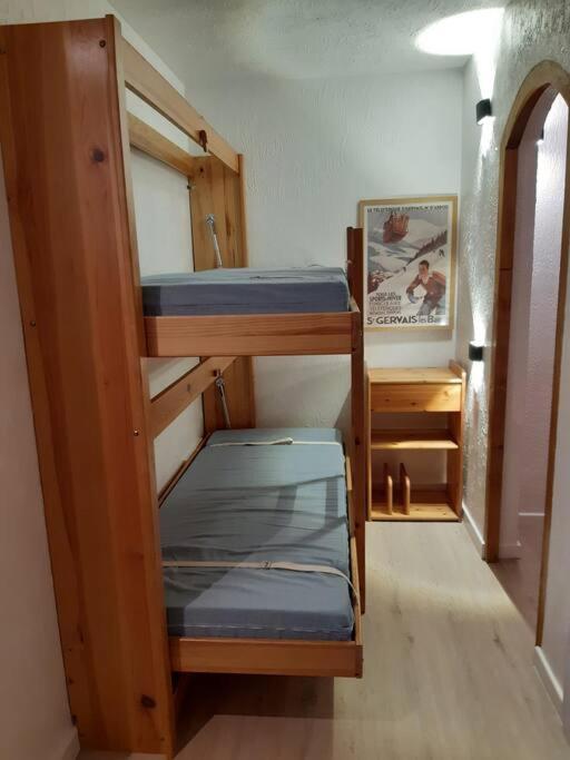 Appartement Meuble Avec Vue Sur Les Montagnes Et Piscine L'Ete Saint-Gervais-les-Bains Zewnętrze zdjęcie